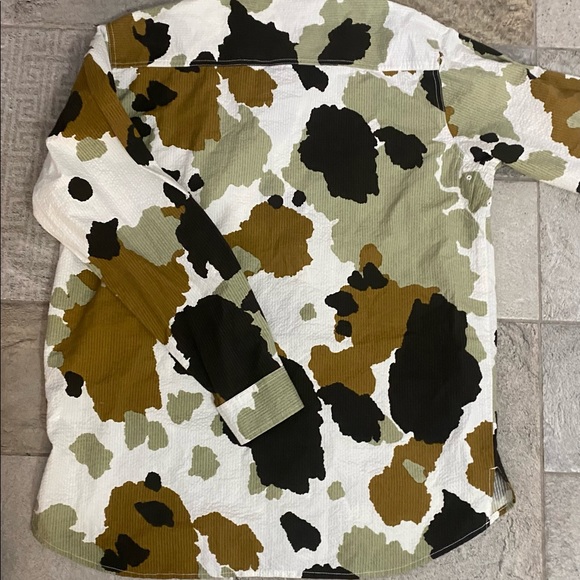 SS18 MAHARISHI SUMMER WOODLAND CAMO BUTTON UP! - Picture 5 of 5